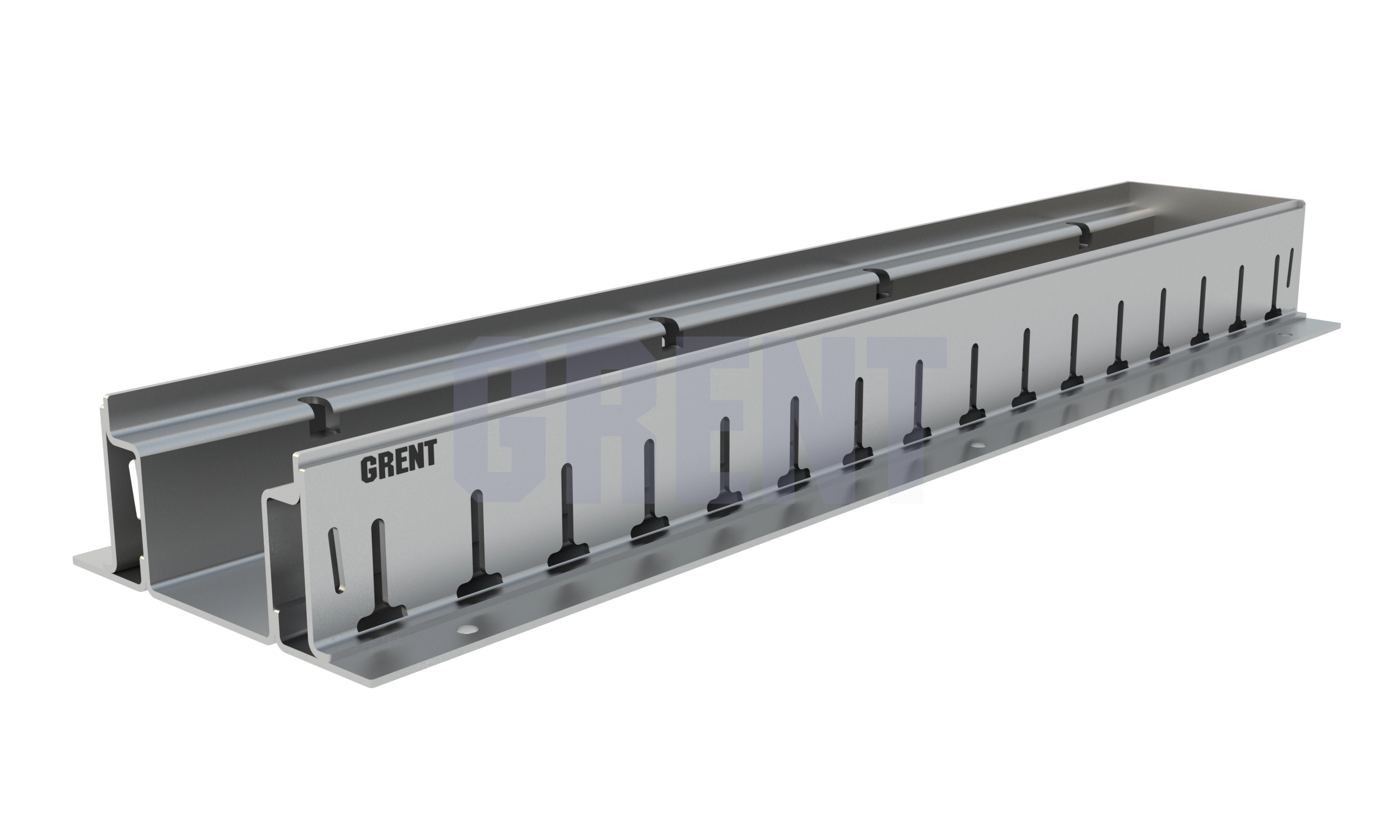 Лоток водоотводный мостовой GRENT MosT 100 торцевой