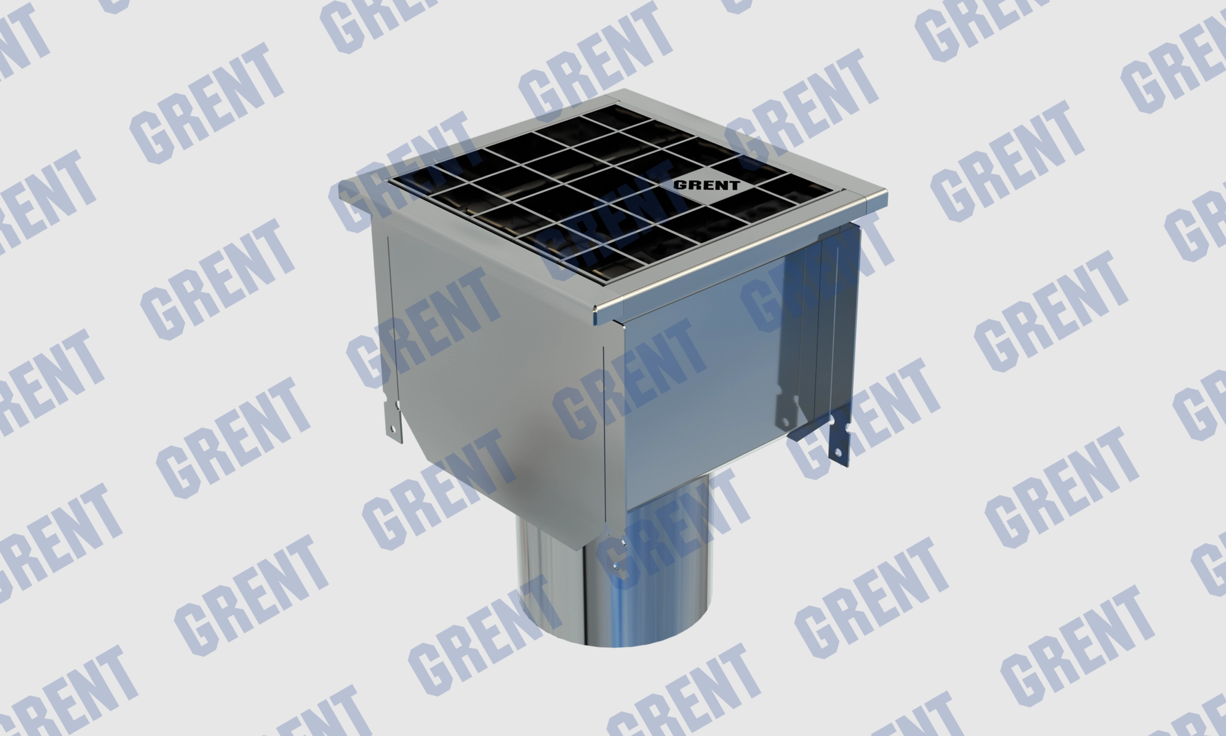 Трап GRENT KV 200. ВВ. 110  (выход снизу)