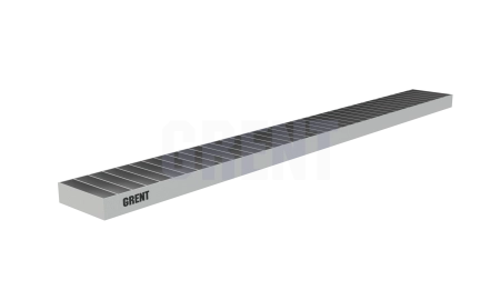 Решетка щелевая из нержавеющей стали GRENT S 200