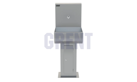 Умывальник 1-секционный на стойке GRENT-S-01