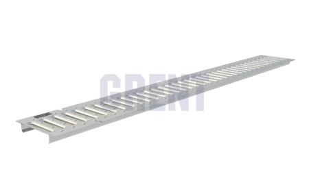 Водоотводная решетка стальная штампованная GRENT PlasT DN100 А15
