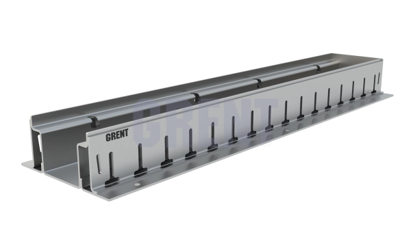 Лоток водоотводный мостовой GRENT MosT 100 торцевой