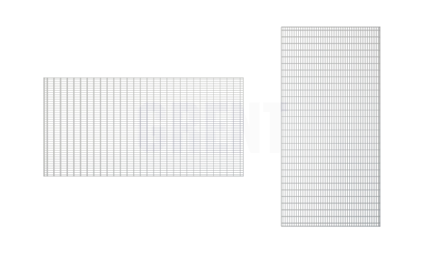 Прессованный настил из нержавеющей стали GRENT 33х11 490х990