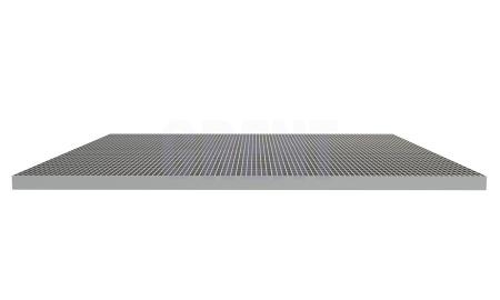 Прессованный настил из нержавеющей стали GRENT 33х33 1000х1000