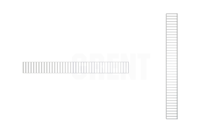 Решетка щелевая из нержавеющей стали GRENT S 200 