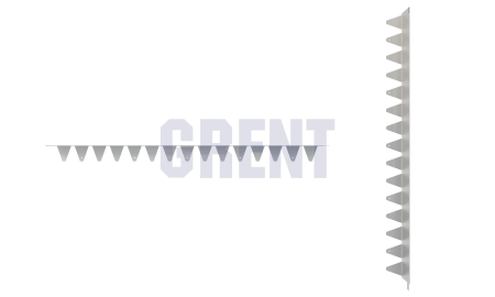 Бордюр стальной GRENT BR L-образный 1200*150, 1,5, оцинкованный