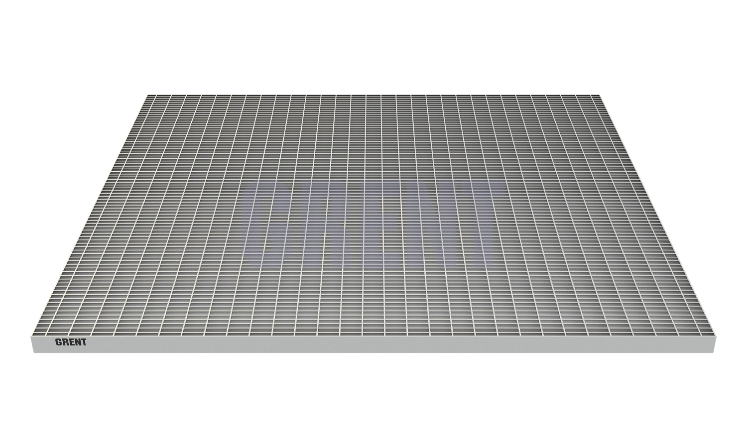 Прессованный настил из нержавеющей стали GRENT 33х33 900х1000