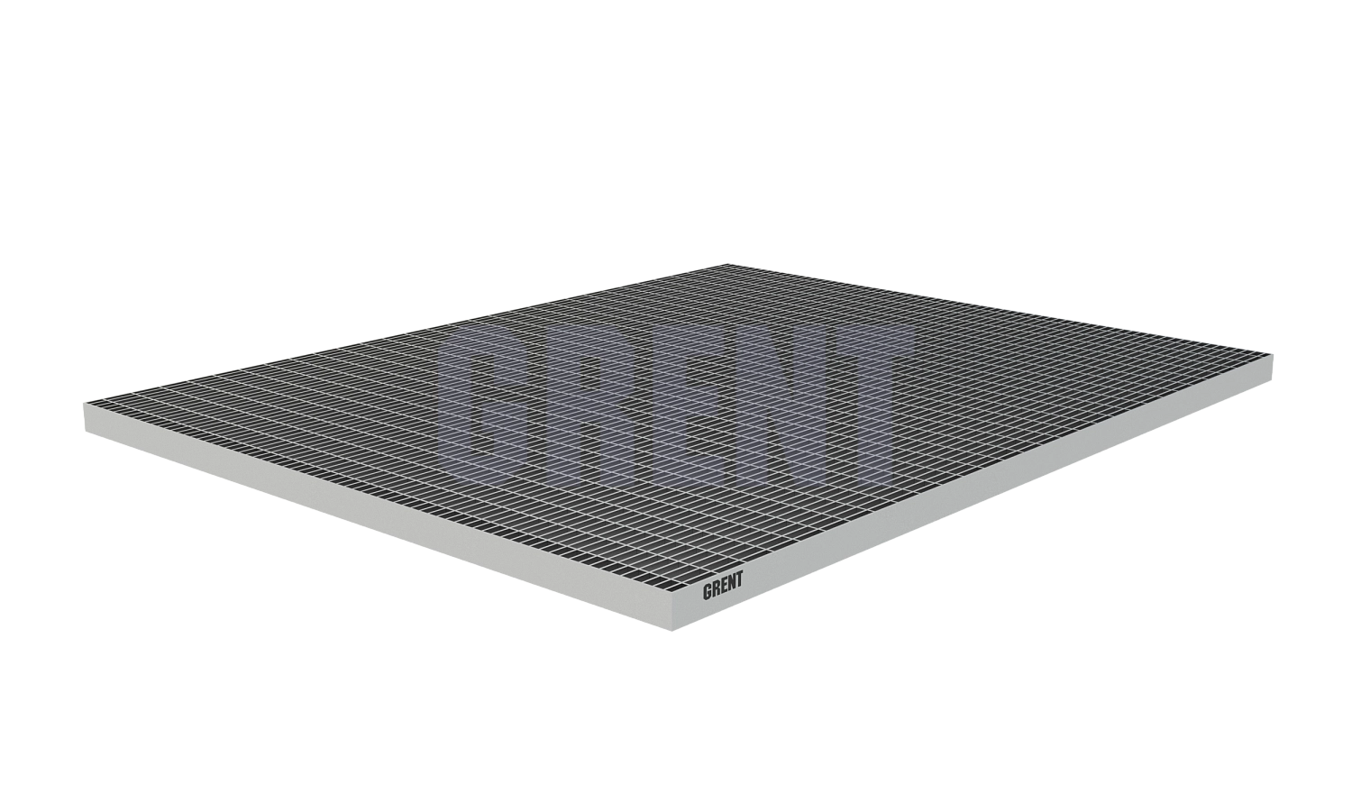 Прессованный настил из нержавеющей стали GRENT 33х33 800х1000