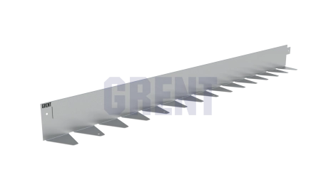 Бордюр стальной GRENT BR L-образный 1200*90, 1,5, оцинкованный