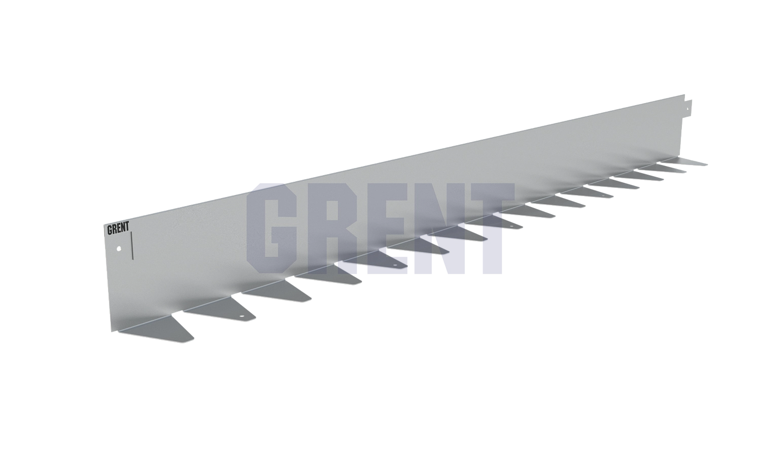 Бордюр стальной GRENT BR L-образный 1200*110, 1,5, нержавеющий