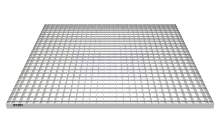 Сварной настил из нержавеющей стали GRENT 34х38 1000х1000