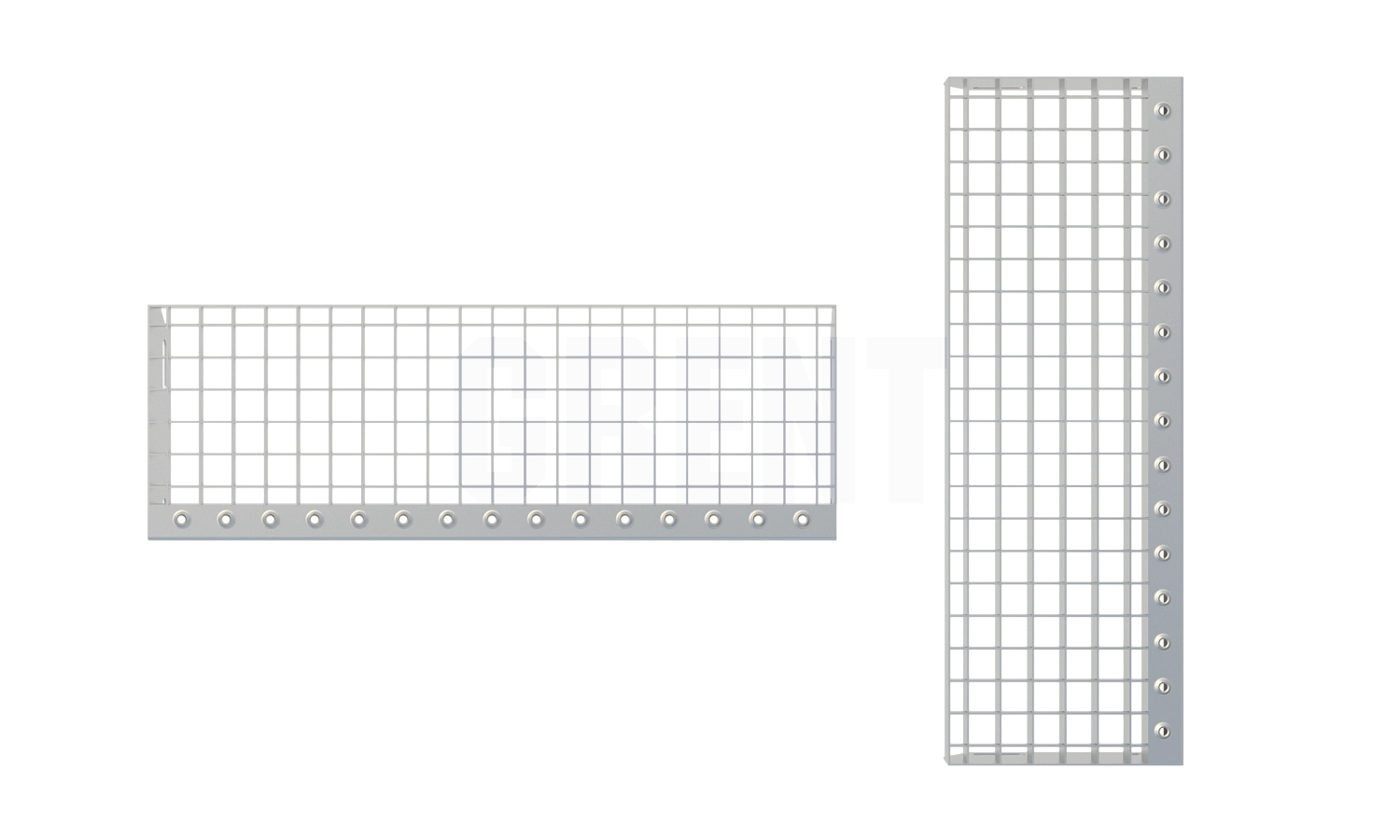 Прессованная ступень GRENT 33х33 700х240