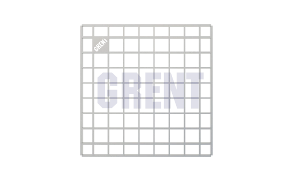 Решетка стальная ячеистая GRENT PlasT 300x300 В125