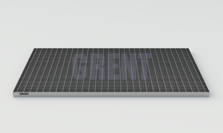 Прессованный настил из нержавеющей стали GRENT 33х11 500х1000