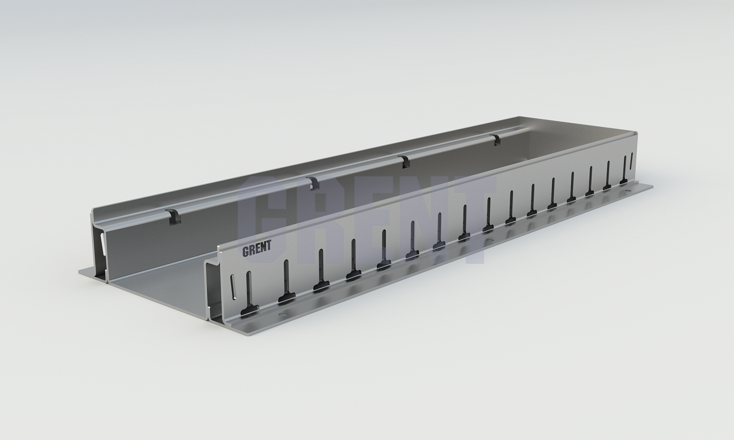 Лоток водоотводный мостовой GRENT MosT 200 торцевой