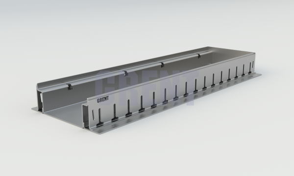 Лоток водоотводный мостовой GRENT MosT 200 торцевой