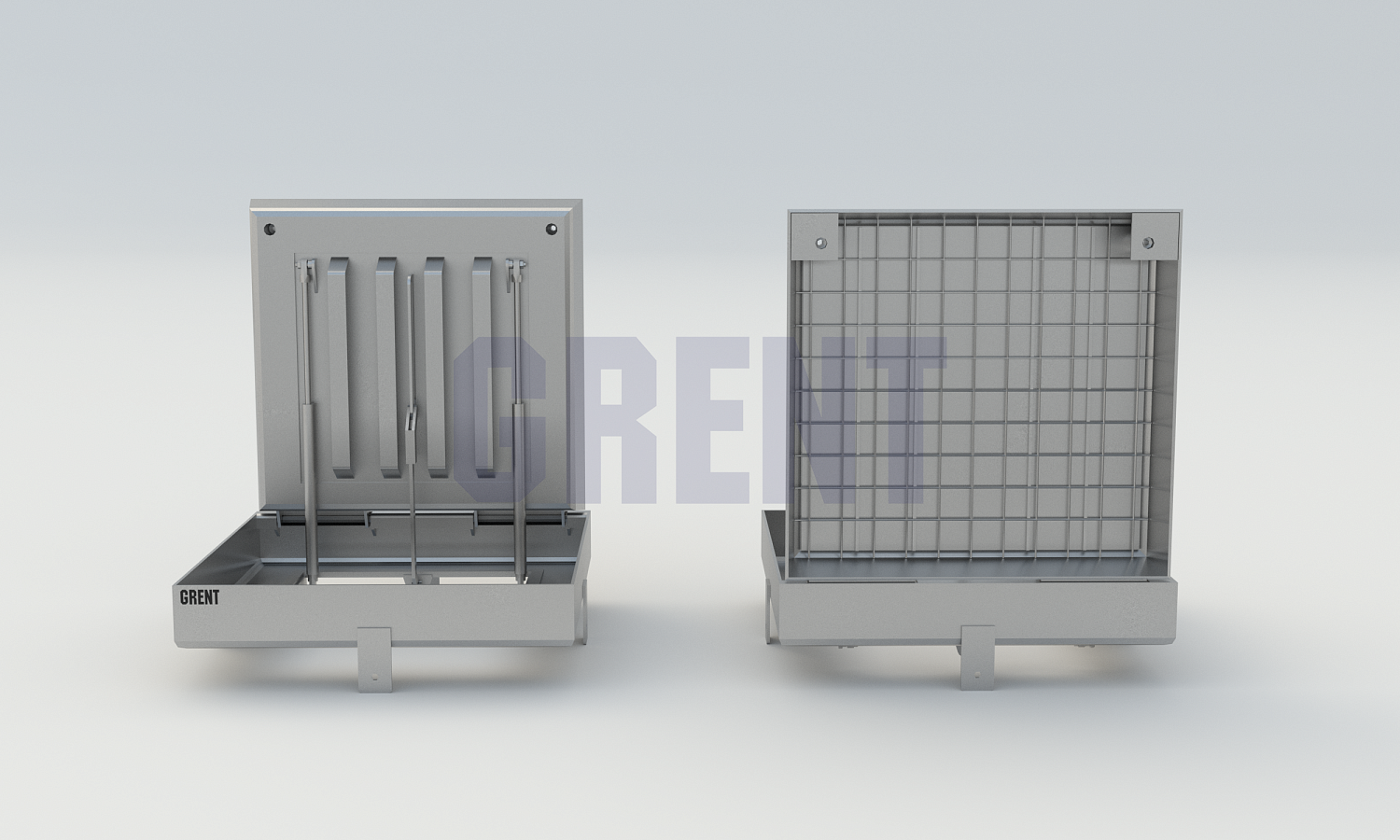 Люк скрытого монтажа GRENT 1200х1200