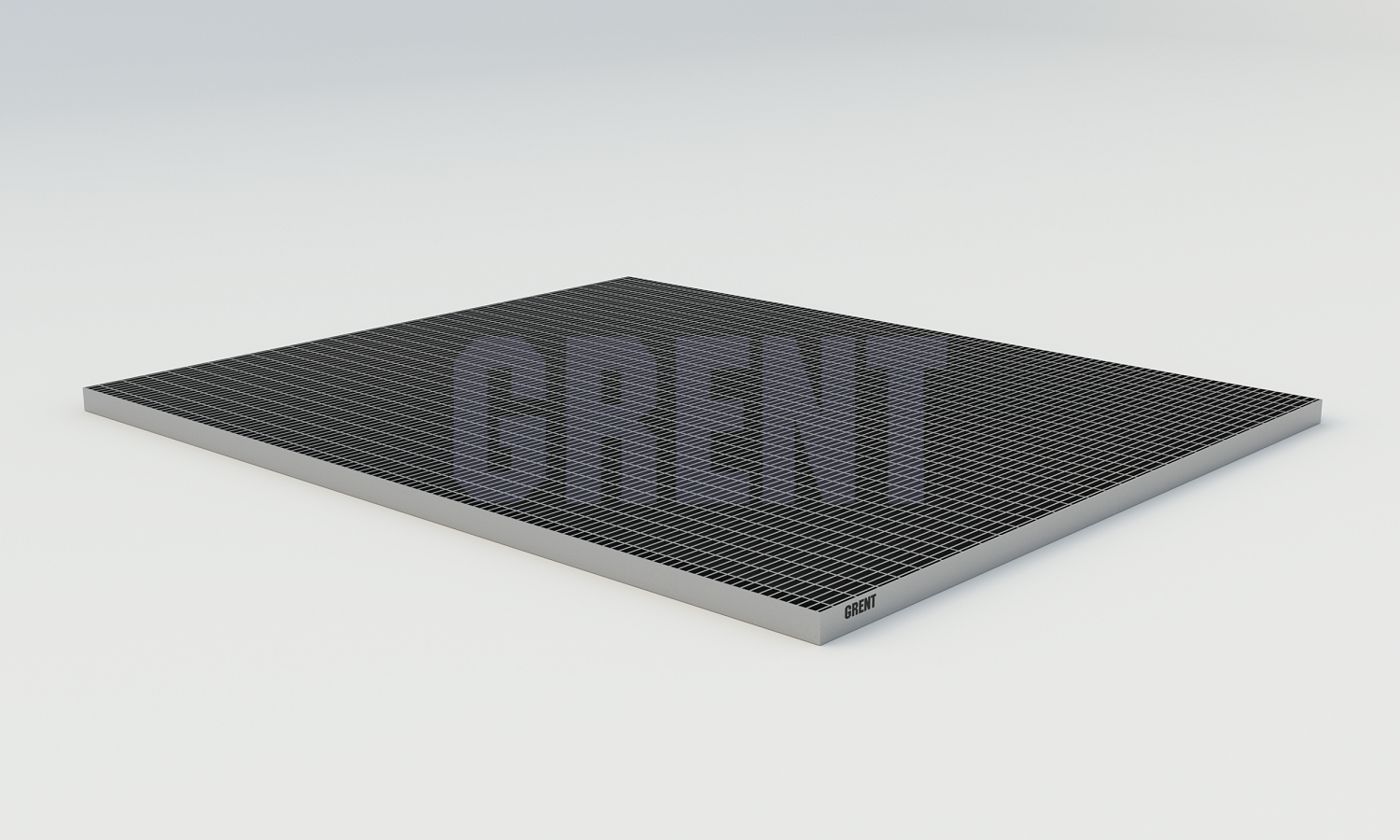 Прессованный настил из нержавеющей стали GRENT 33х11 1200х1000