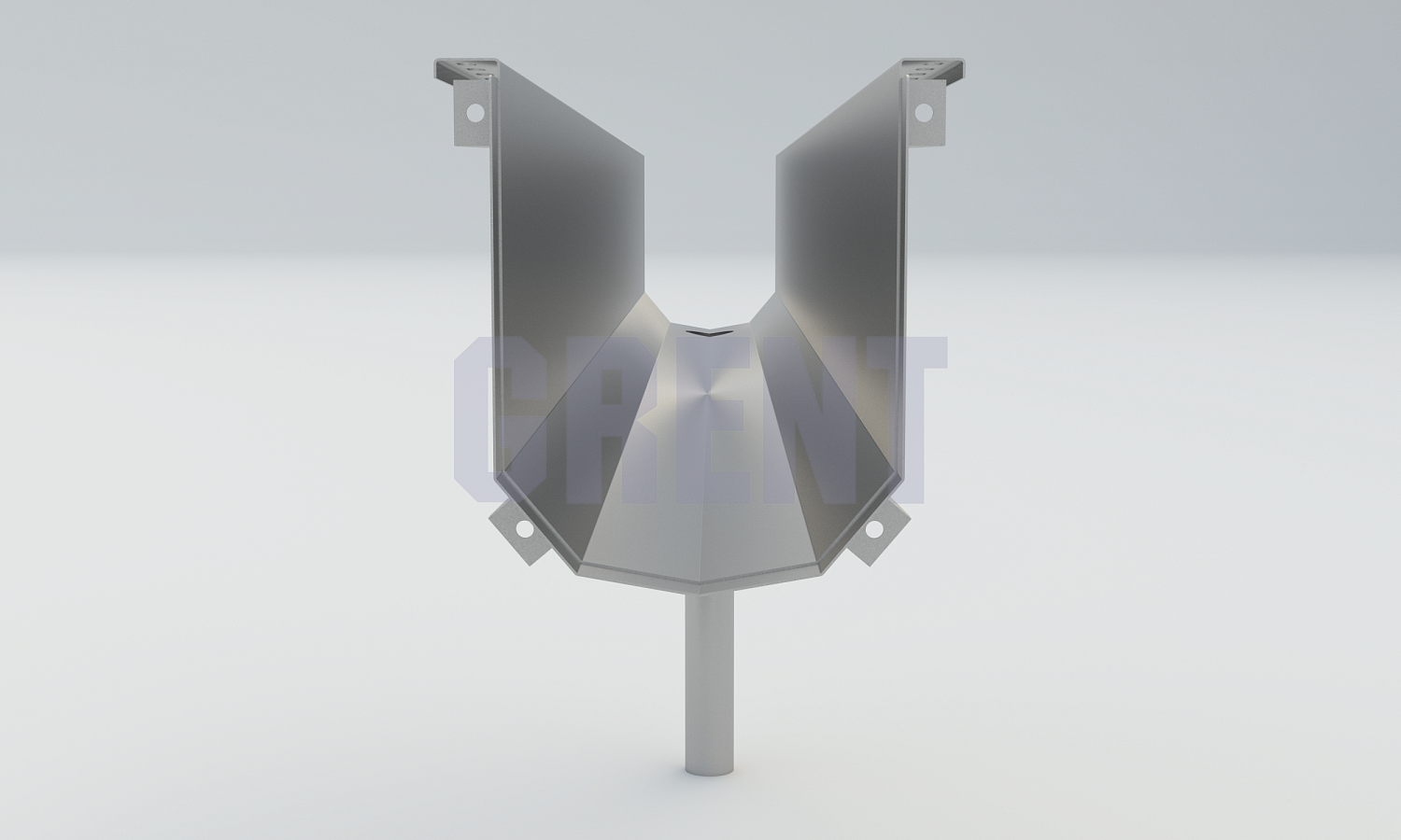 Лоток водоотводный мостовой GRENT MosT подвесной 250 выпускной