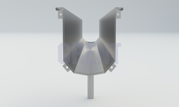 Лоток водоотводный мостовой GRENT MosT подвесной 150 выпускной