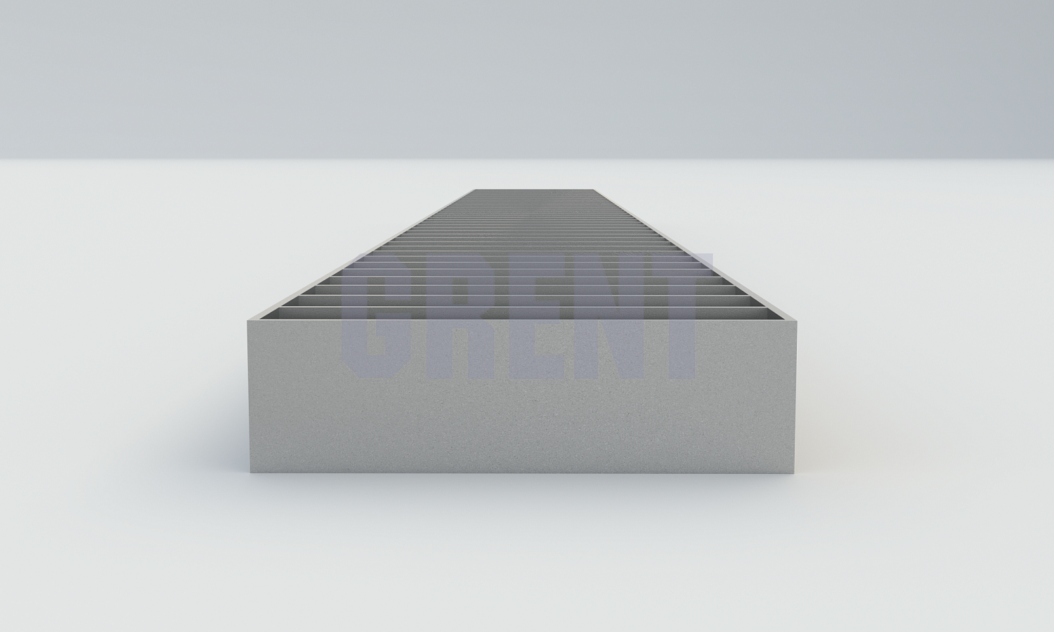 Решетка щелевая из нержавеющей стали GRENT S 400