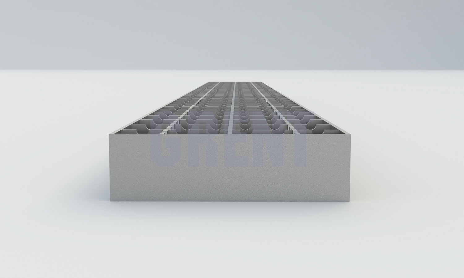 Решетка ячеистая из нержавеющей стали GRENT S 250 ПС