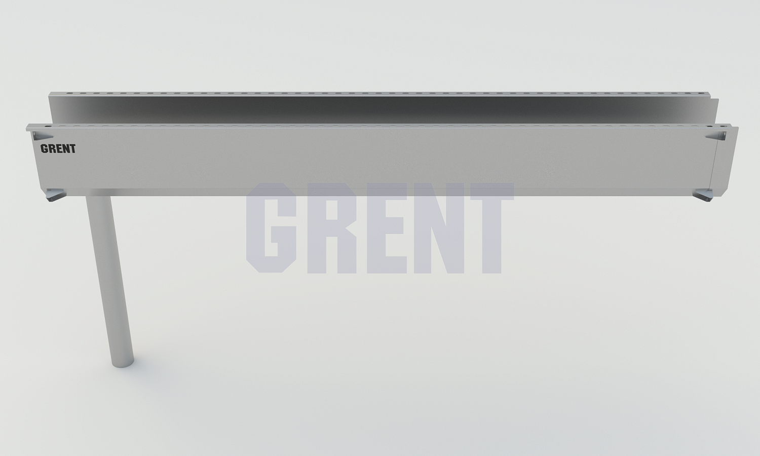Лоток водоотводный мостовой GRENT MosT подвесной 250 выпускной