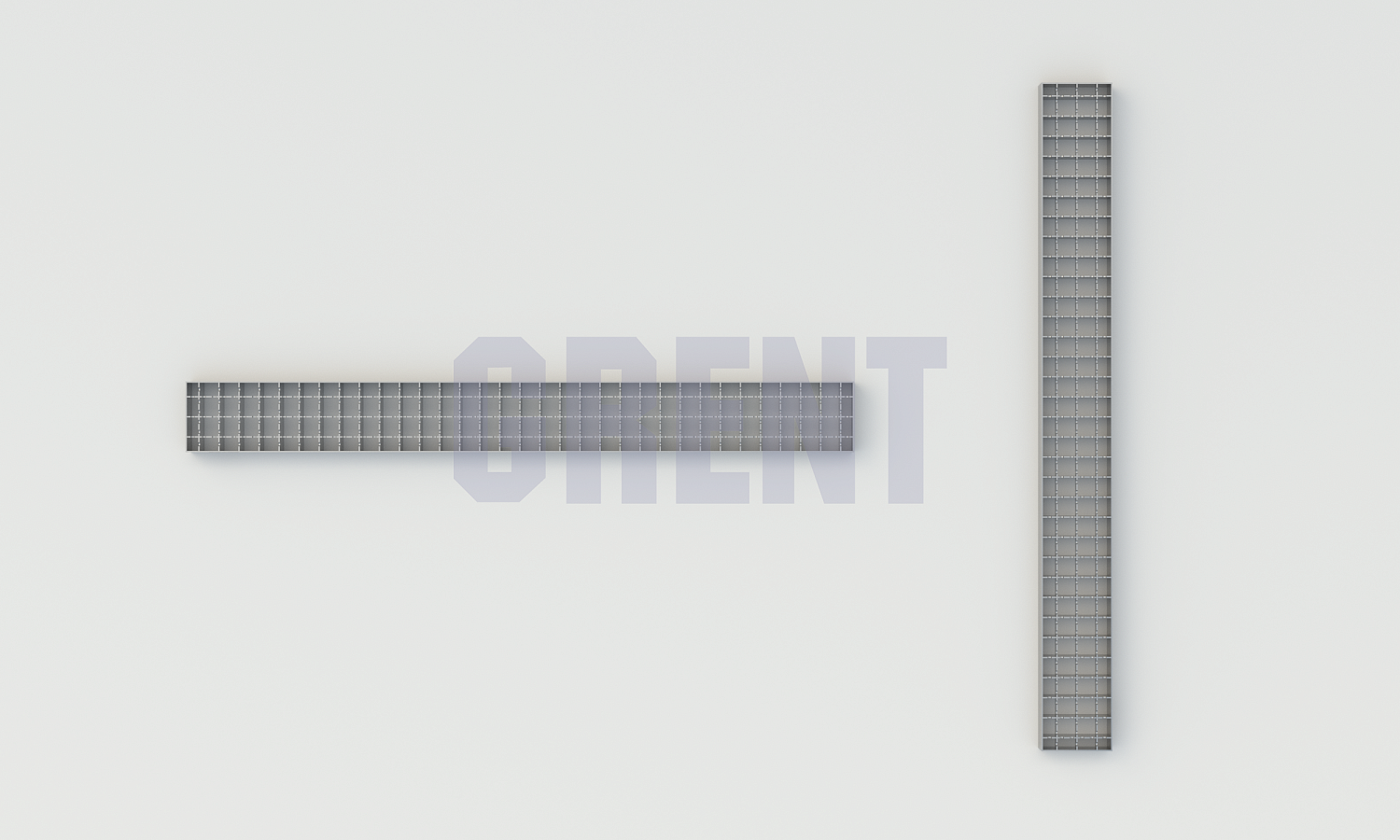 Решетка ячеистая из нержавеющей стали GRENT S 250 ПС
