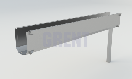 Лоток водоотводный мостовой GRENT MosT подвесной 250 выпускной