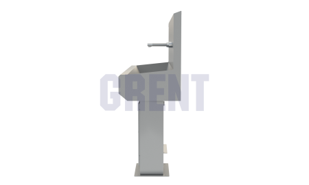 Умывальник 3-секционный на стойке GRENT-S-03