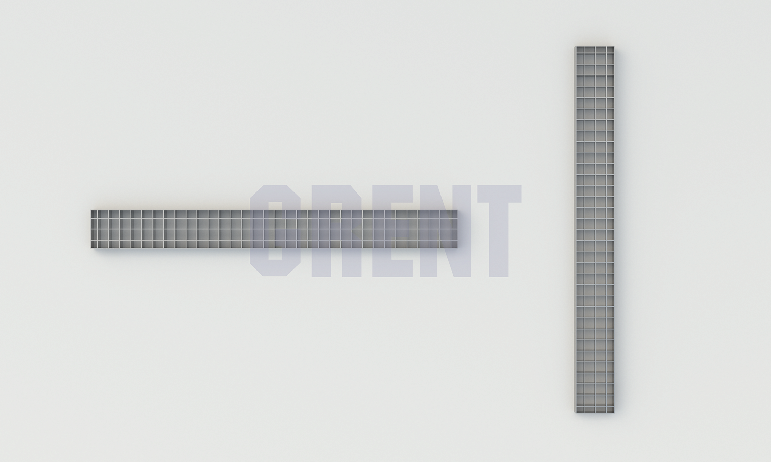 Решетка ячеистая из нержавеющей стали GRENT S 600