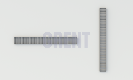 Решетка щелевая из нержавеющей стали GRENT S 400 