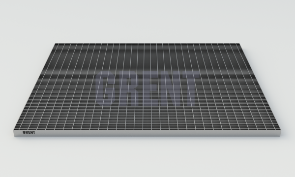 Прессованный настил из нержавеющей стали GRENT 33х11 800х1000