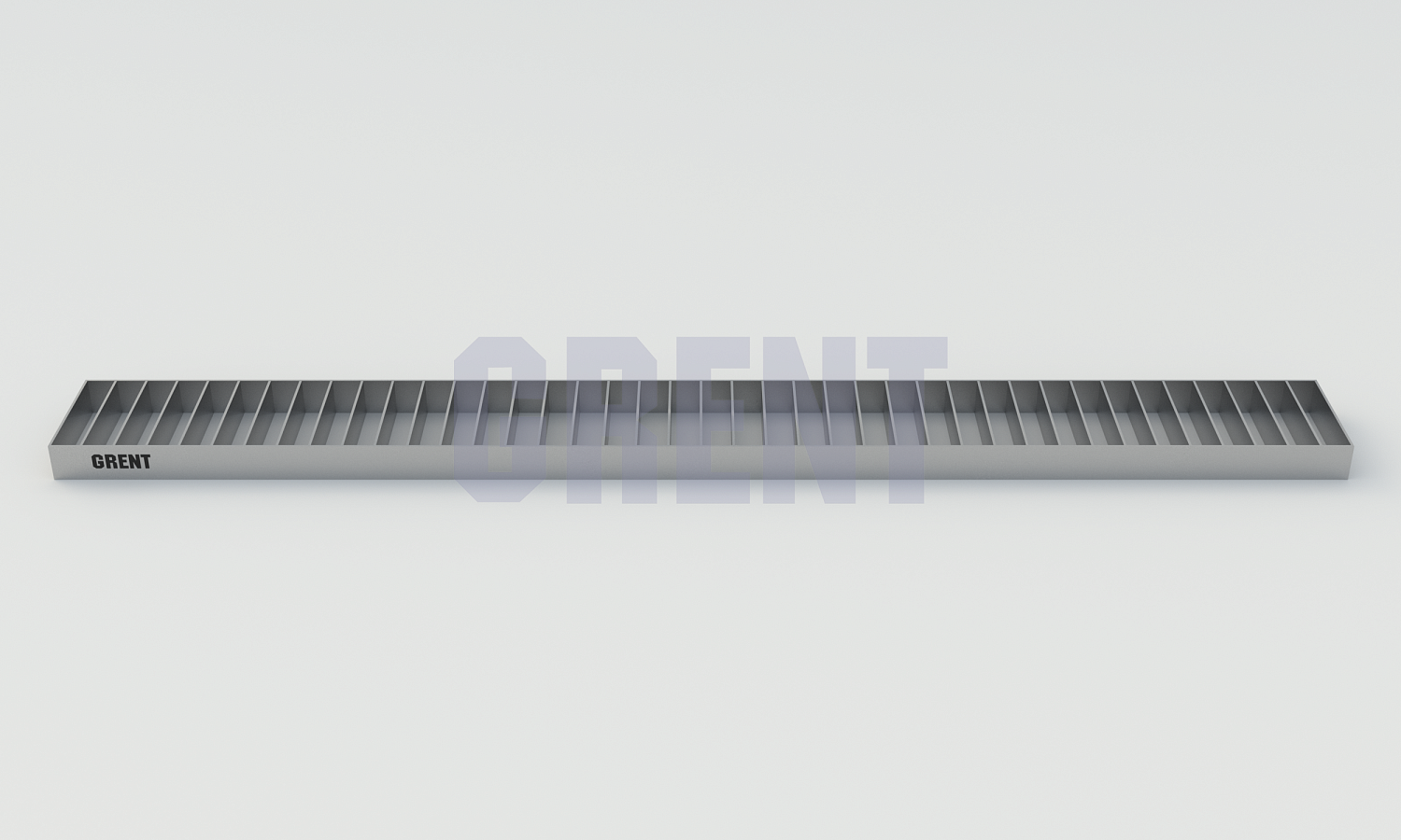 Решетка щелевая из нержавеющей стали GRENT S 400